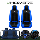 Funda de Auto Universal Turbo en Cuero Legítimo con AirBag +REGALOS: Alfombra de Cuero y Funda para Volante